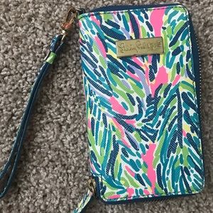 Lilly Pulitzer wrist wallet